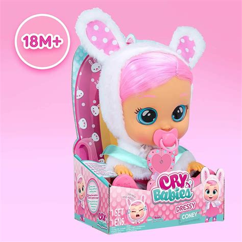 Cry Babies Interactive Dressy Baby Dolls with Changeable Outfit and ...