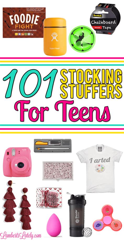 101 Stocking Stuffers for Teens | Lamberts Lately