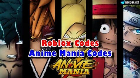 Roblox Anime Mania Codes List (Updated) - Wikis Games