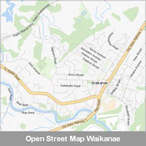 2020 Street Map Waikanae - Digital Maps