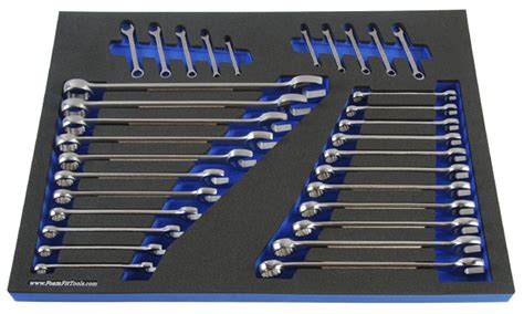 Foam Organizers for Shadowing Wrenches