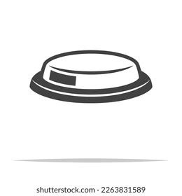 Push Button Icon Transparent Vector Isolated Stock Vector (Royalty Free) 2263831589 | Shutterstock