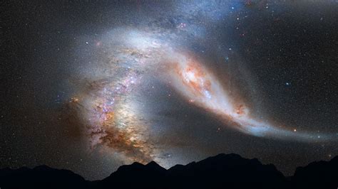 Hubble shows Milky Way is destined for head-on collision with Andromeda ...