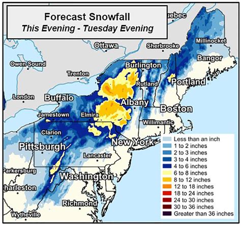 Northeast Snowstorm to Move Through New York - The New York Times