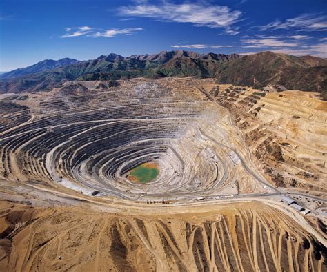 Open Pit Copper Mine | Aerial view of Kennecott Bingham Cany… | Flickr