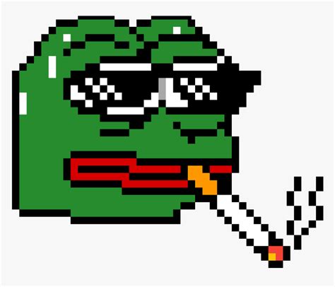 Pepe Meme Pixel Art