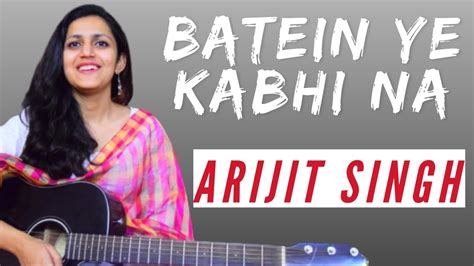 Baatein Ye Kabhi Na Guitar Chords Lesson | Khamoshiyan | Easy Guitar Chords | Musicwale - YouTube