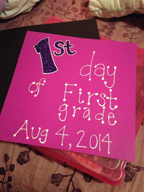 First day of school poster School Posters, First Day Of School, First ...