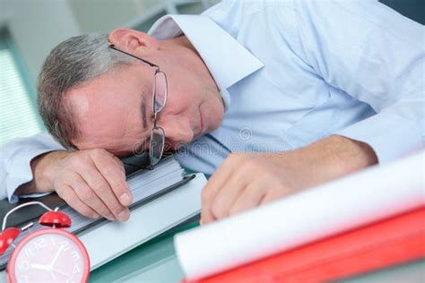 Man sleeping in office stock photo. Image of office - 101440836