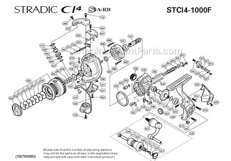 39 shimano stradic ci4 parts diagram - Diagram For You