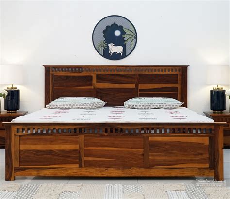 Indian Wooden Bed Designs Pictures - Image to u