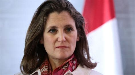 Chrystia Freeland named Canada's first female finance minister - BBC News