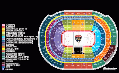 Florida Panthers Home Schedule 2019-20 & Seating Chart | Ticketmaster Blog