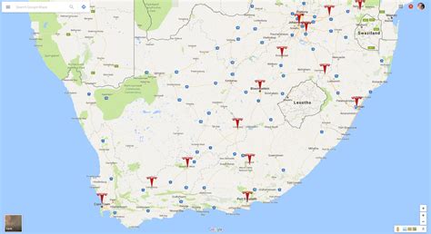 Africa Electric Car: Where should Tesla place their Superchargers in South Africa?