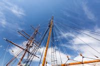 Viking Ship Mast and Rigging Rope Lines Stock Photos - FreeImages.com