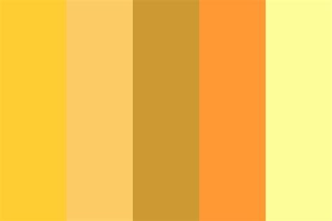 Colors of Ancient Egypt - Yellow Color Palette