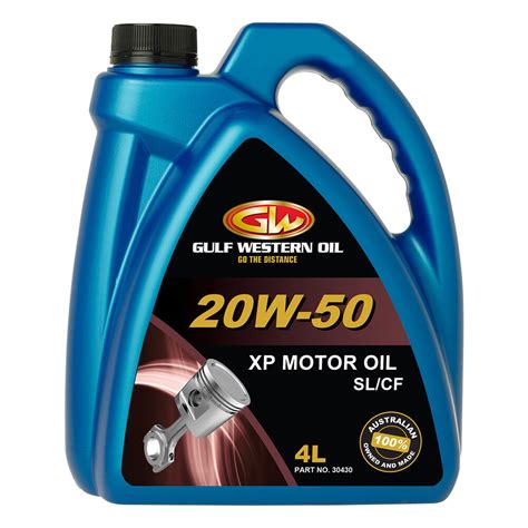 Gulf Western XP Engine Oil 20W-50 4 Litre | Supercheap Auto New Zealand