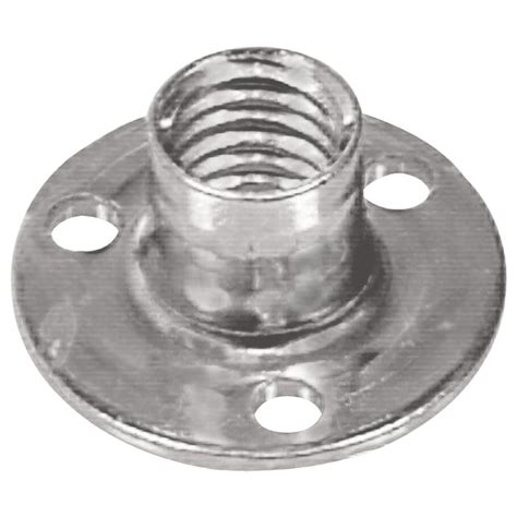 Hillman Steel STANDARD (SAE) 3-Prong & Brad Hole Tee Nut Nuts Dia x W x H Thread | eBay