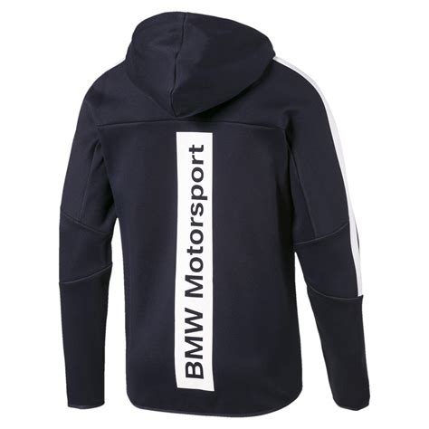 PUMA Bmw Motorsport T7 Hoodie in Blue for Men - Lyst