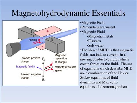 PPT - Magnetohydrodynamics PowerPoint Presentation - ID:6616112