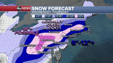 Winter storm to hit Northeast with heavy snow Video - ABC News