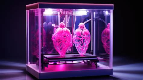 Premium AI Image | 3d bioprinting printing living tissues and organs using 3d printing ...