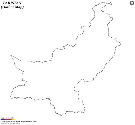 Blank Map of Pakistan | Pakistan Outline Map