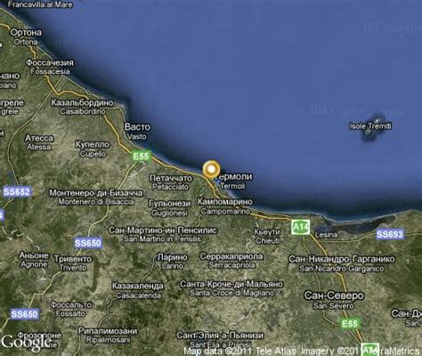 Termoli: video, popular tourist places, Satellite map - Molise - Italy , Tours TV