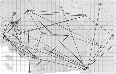 The layout of the water distribution system. | Download Scientific Diagram