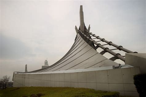 Épinglé sur Kenzo Tange, Olympic Stadium, Tokyo, 1964