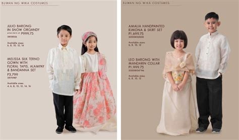 Buwan ng Wika Costumes for Children | by Treatise Pad | Medium