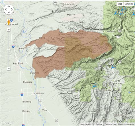 Watersheds - Tehama County Flood Control and Water Conservation District