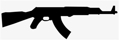 Ak47 Hud Csgo - Black And White Ak 47 PNG Image | Transparent PNG Free ...