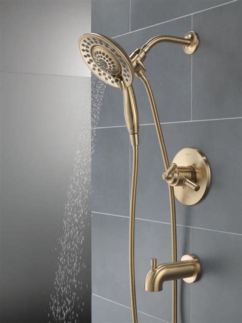 Delta SAYLOR™ Monitor® 17 Series Tub & Shower Trim with In2ition ...