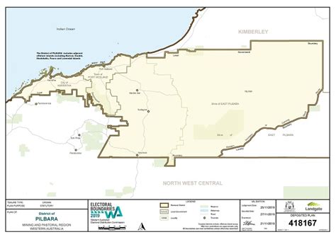 Pilbara Map