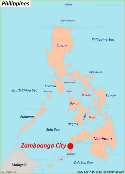 Zamboanga City Map | Philippines | Detailed Maps of Zamboanga City