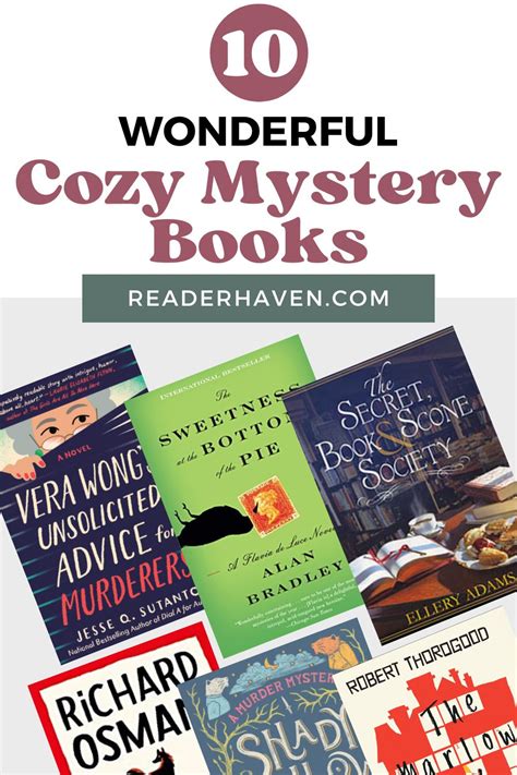 10 Best Cozy Mystery Books (Contemporary & Historical)