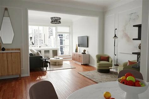 Before & After: Transitional New York Apartment Style - Decorilla Online Interior Design