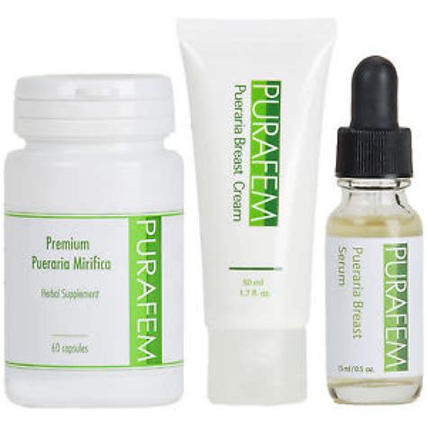 PURAFEM Pueraria Mirifica Serum, Cream, Capsules Set – ZENULIFE™ Natural Health Food Supplements ...