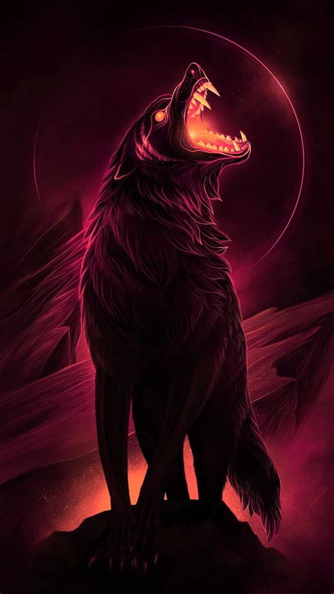 Angry wolf, animal, fantasy, mad, teeth, HD phone wallpaper | Peakpx