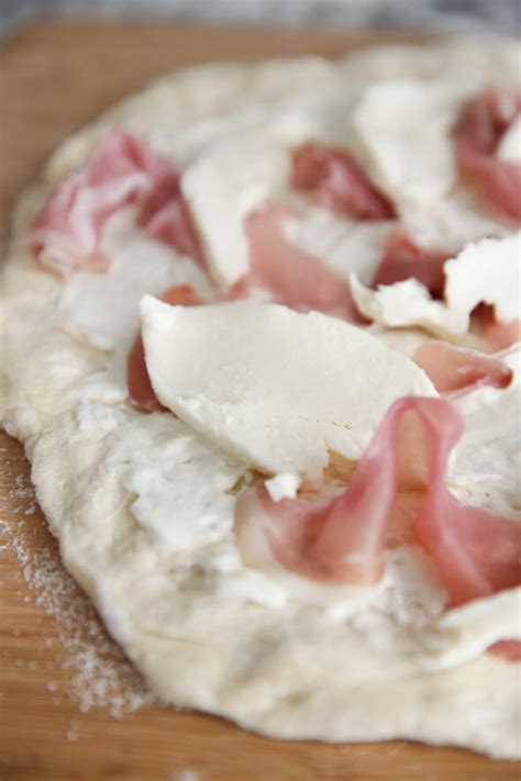 Peach-Prosciutto Pizza - Our Best Bites