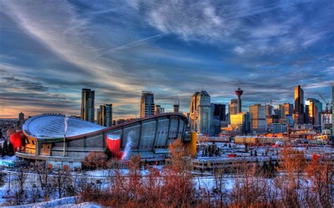 Calgary Skyline Wallpapers - Top Free Calgary Skyline Backgrounds ...