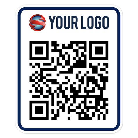 Custom Branded QR Code Stickers Enhance Your Online Presence!