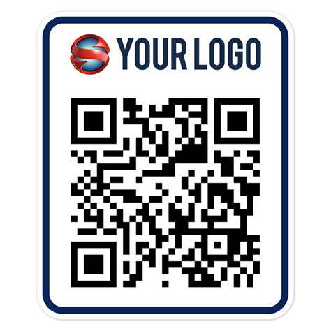 Custom Branded QR Code Stickers Enhance Your Online Presence!