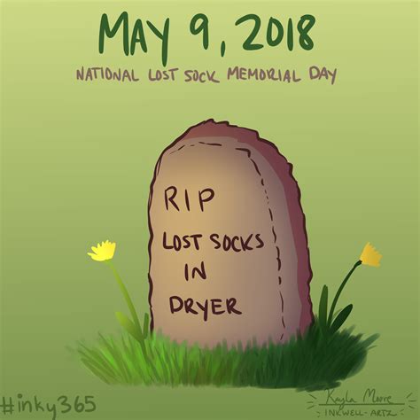 Happy National Lost Sock Memorial Day! | Lost socks, Memories, Memorial day