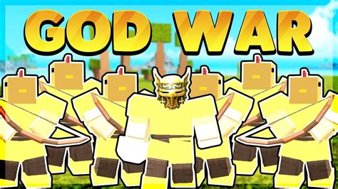 Largest God Armor War (Roblox Booga Booga) - YouTube