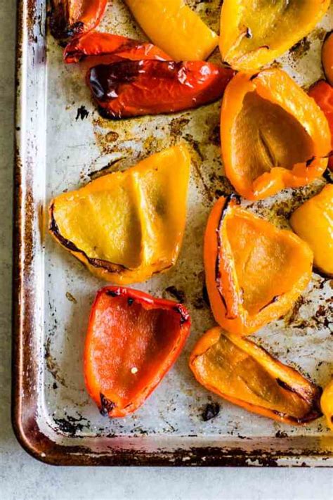 How to Roast Bell Peppers (Oven Method) | Roots and Radishes