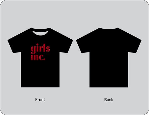 Girls Inc Pop-Up Shop - Glitter Tee (Black)