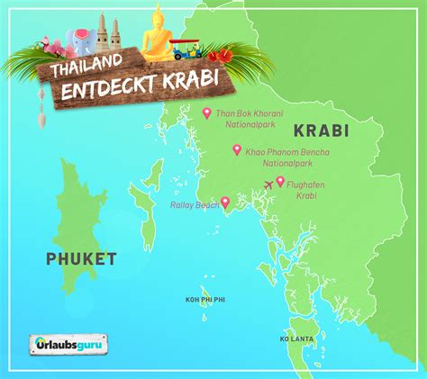 Krabi in an der Westküste von Thailand | Urlaubsguru