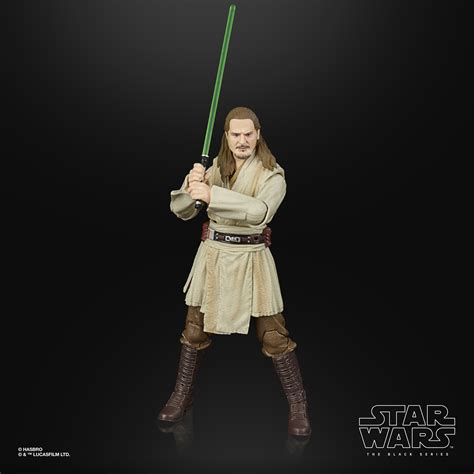 Qui-Gon Jinn Actionfigur Black Series 50th Anniversary Exclusive, Star ...